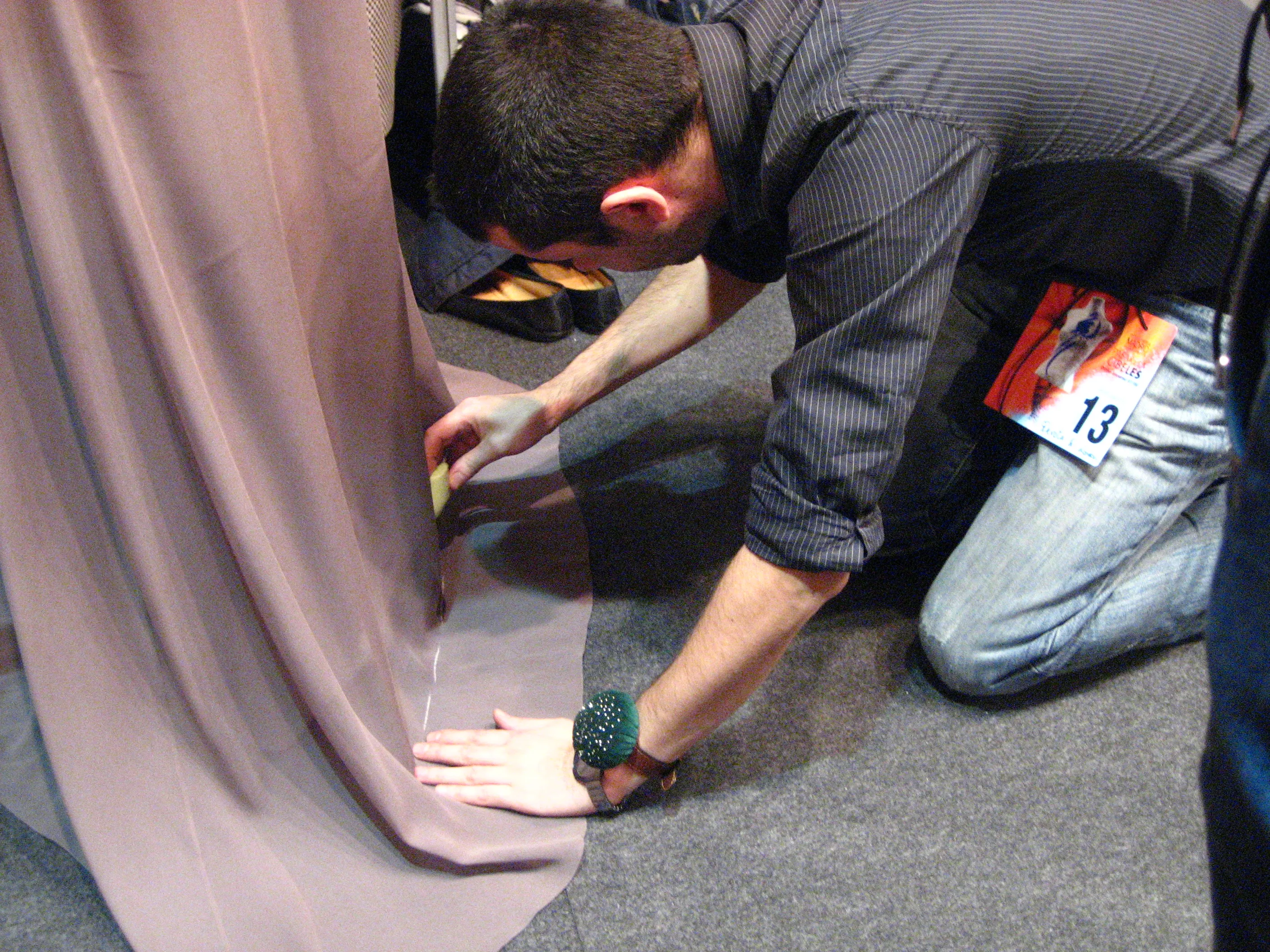 Ajuste final en Pasarela Gasteiz On